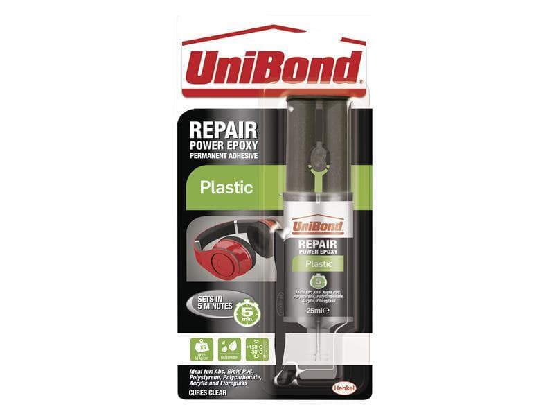 Unibond Repair Plastic Epoxy 25ml