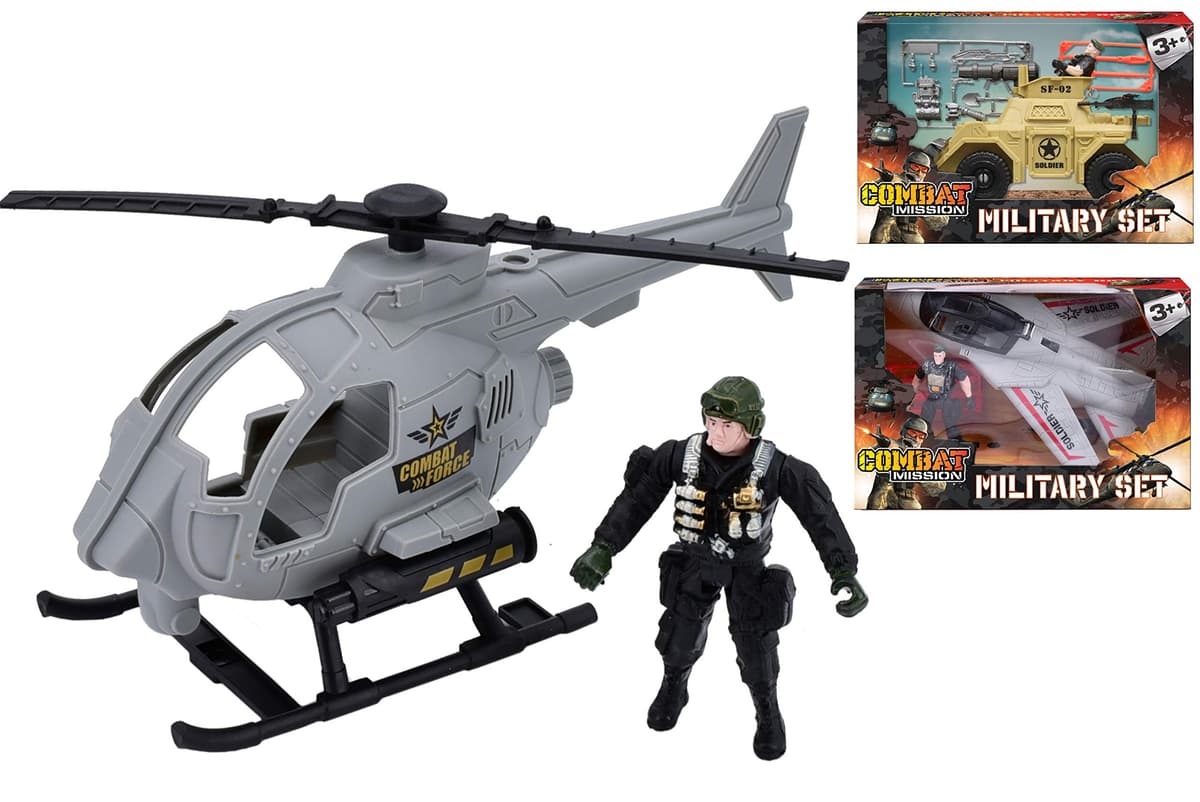 Kandy Toys 3pc Soldier Set " Combat Missio