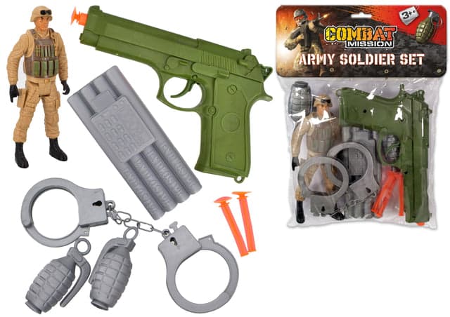 Kandy Toys 1pc Soldier Set "combat Miss