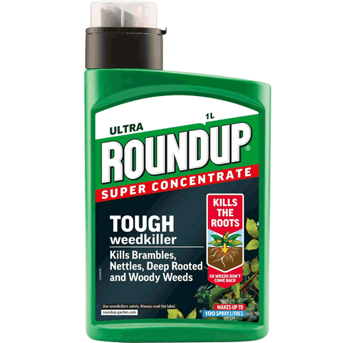 Evergreen Roundup Xl Tough & Deep Root Weedkiller 1ltr Extra 20% Free