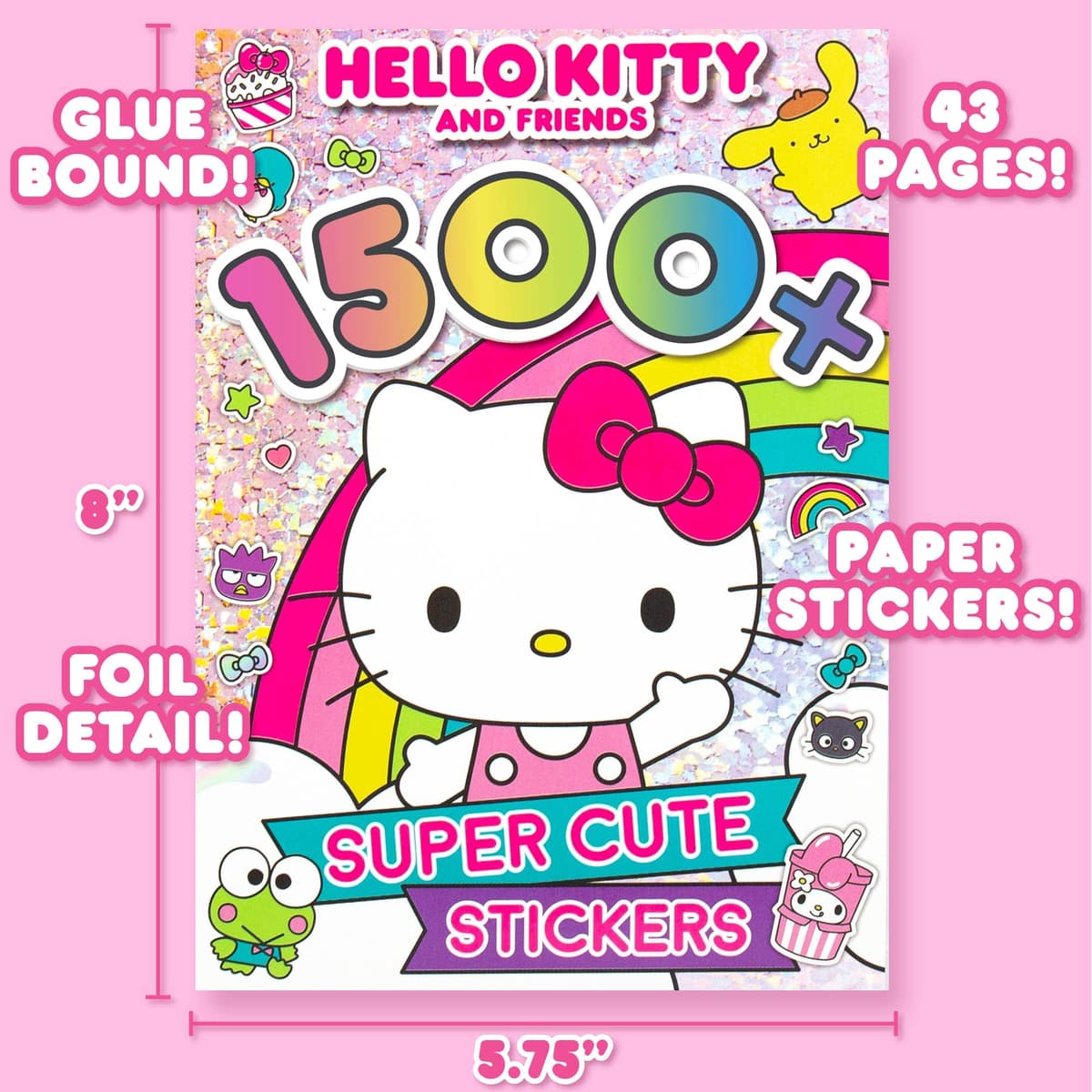 Kandy Toys Hello Kitty Mega Sticker Book