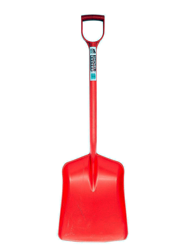 Gorilla Shovel - One Piece Plastic - RED 
 
 image