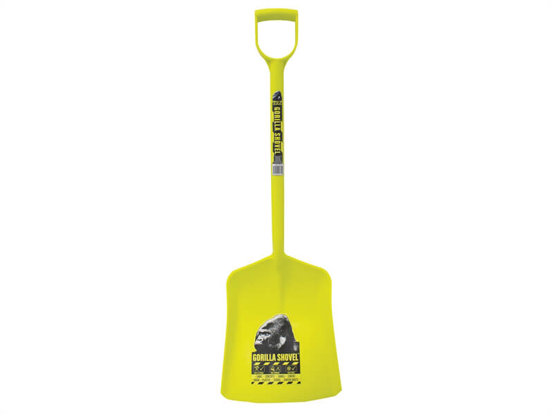 Gorilla Shovel - One Piece Plastic -RED 
 
 
 image