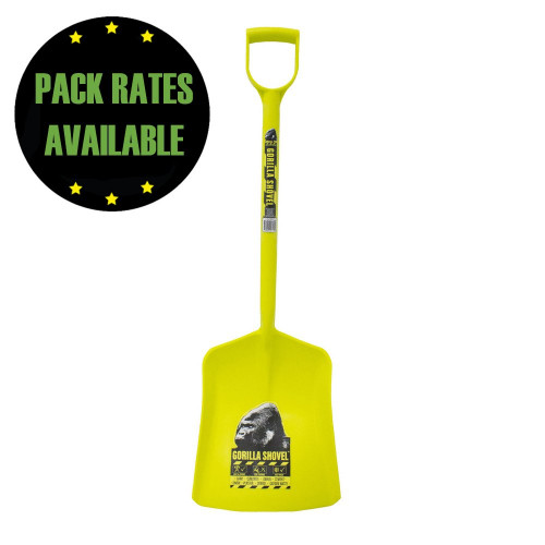 Gorilla Shovel - One Piece Plastic -BLUE 
 
 
 image