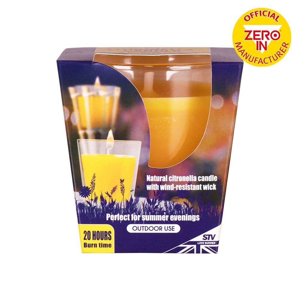 STV  Bamboo Torch with Citronella Candle - mango - FSC® Mix - FSC® Certificate Registration Code: NC-COC-021679