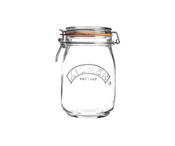 Rayware Kilner Clip Top Round  Jar 1lt