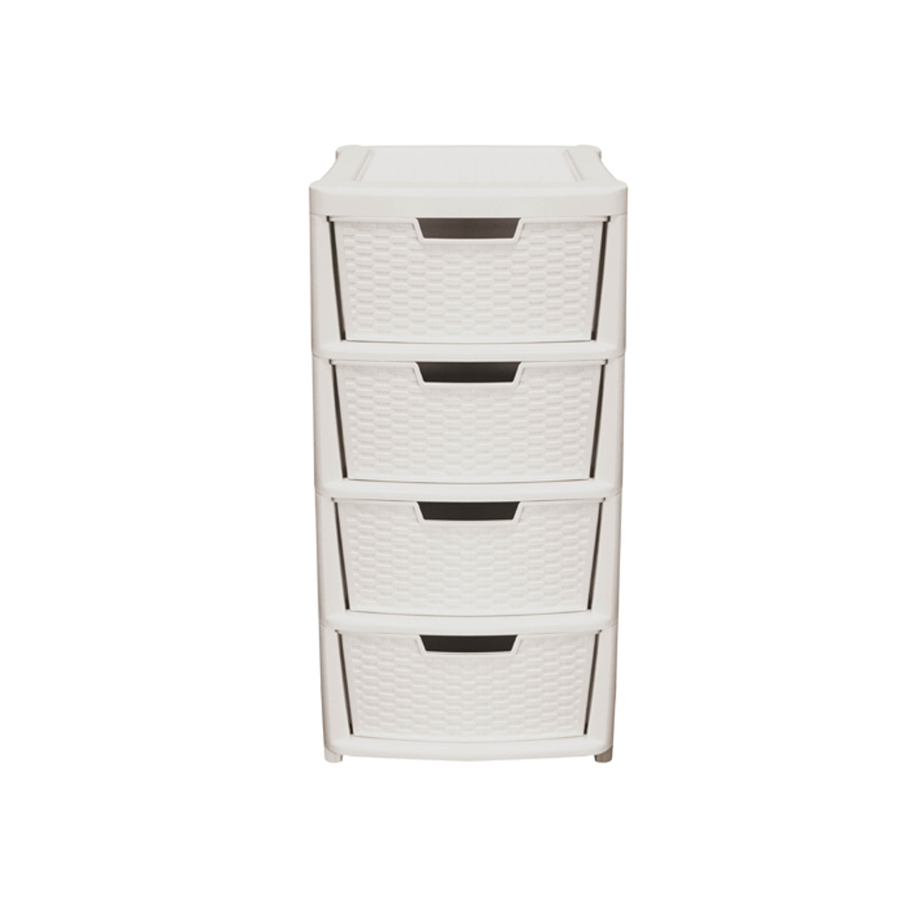 Thumbs-Up Rattan 4 Drawer Tower Mushroom image