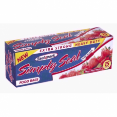 151 Sealapack  Storage Bags 18cm X 20cm 15pk (sap1057) image
