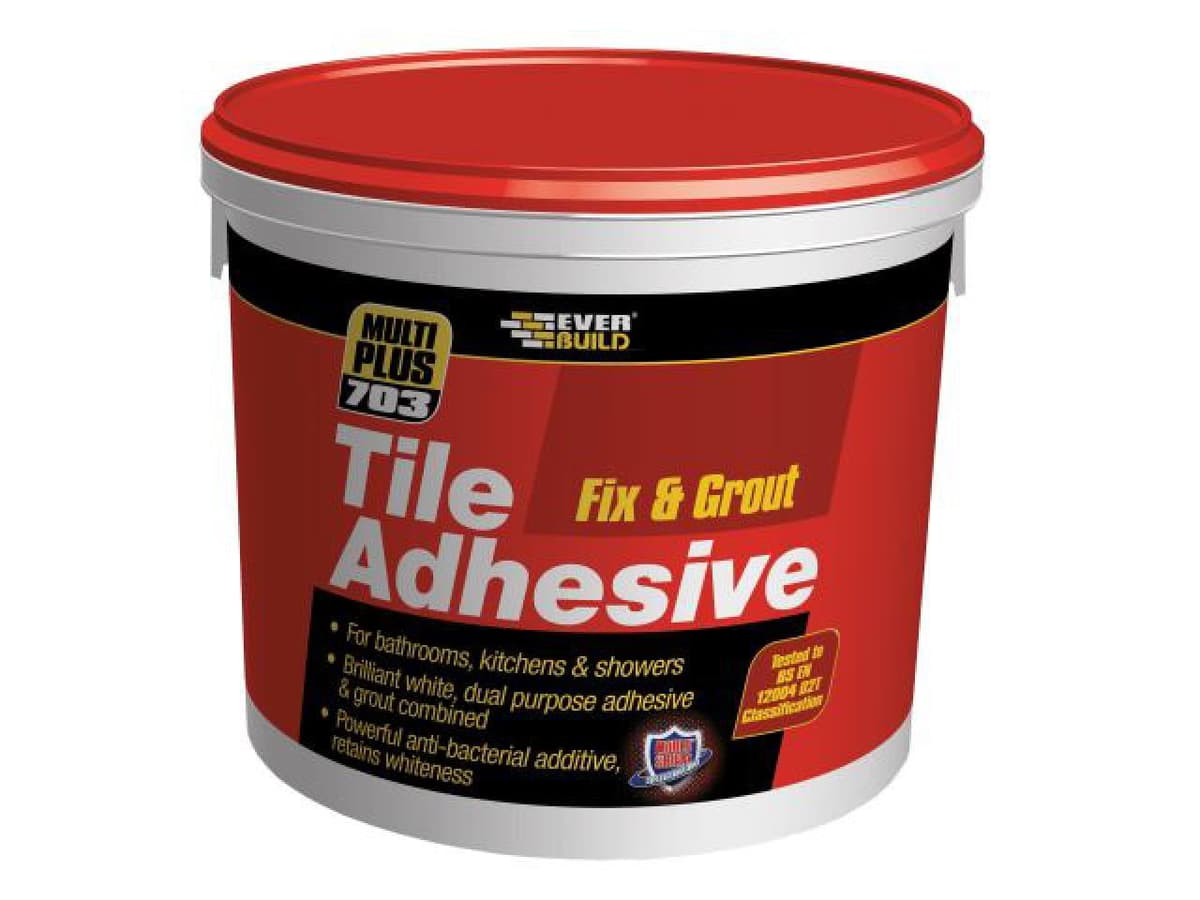 Everbuild 703 Fix & Grout Tile Adh 750g