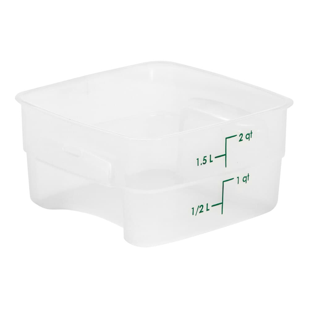 ZM 2 Ltr Square  Klipseal Container
