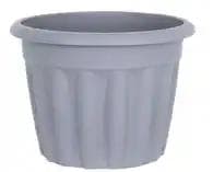 WHAM  vista 40cm Round Planter Grey