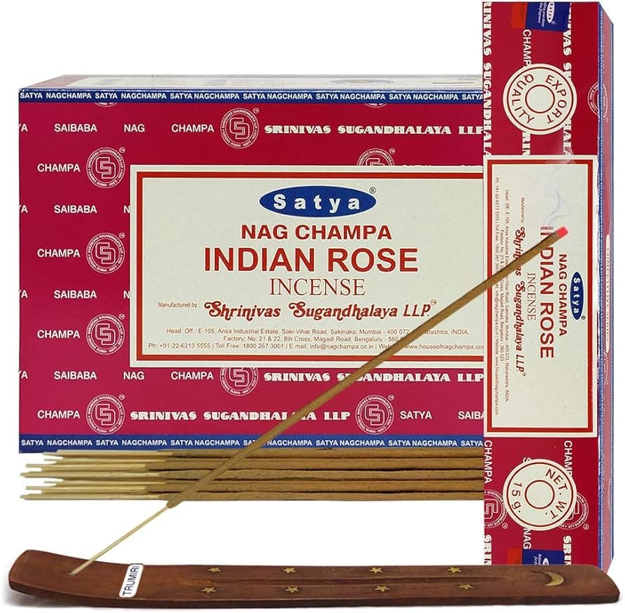 Satya Incense Sticks Indian Rose