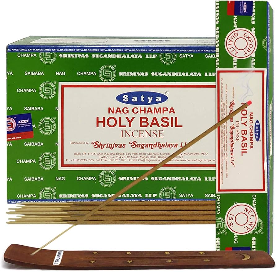 Satya Incense Sticks Holy Basil image