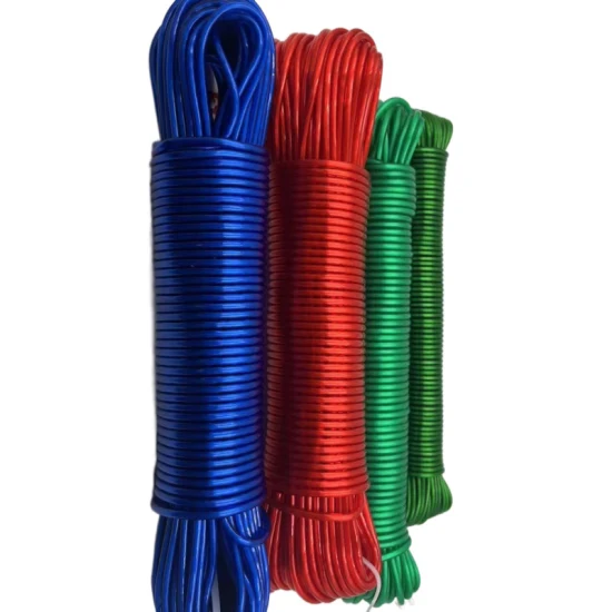 Premium Coloured PVC Holmes Clothes Line Polypropylene  Core 20m image