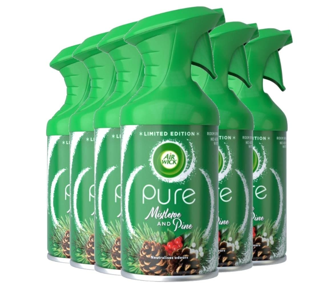 AIR WICK PURE 250ML A/FRESH MISTLETOE