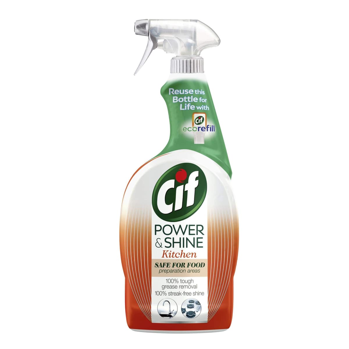 CIF 700ML POWER & SHINE KITCHEN SPRAY