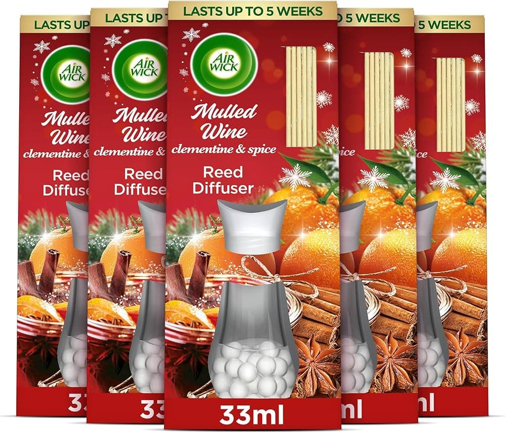AIR WICK 30ML REED DIFF MULLED WINE