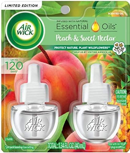 AIR WICK ELEC 2X19ML REFILL PEACH