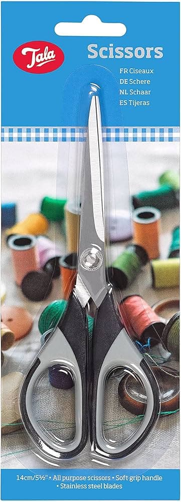 Tala Scissors 14cm, with soft grip handle