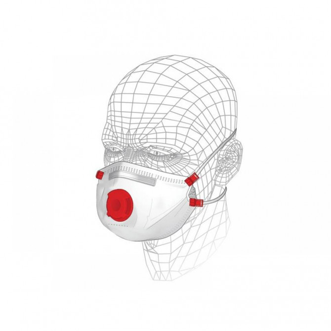 Vitrex PREM MULT PURPOSE RESPIRATOR P3 x 3PK image