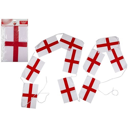PMS ST GEORGE 12` RAYON BUNTING ST GEORGE 20` RAYON BUNTING image
