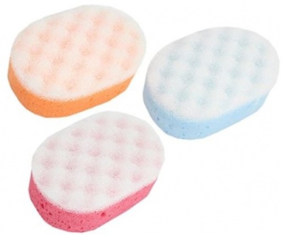 151 Cotton Tree MASSAGE SPONGE 2pk (CT044) image
