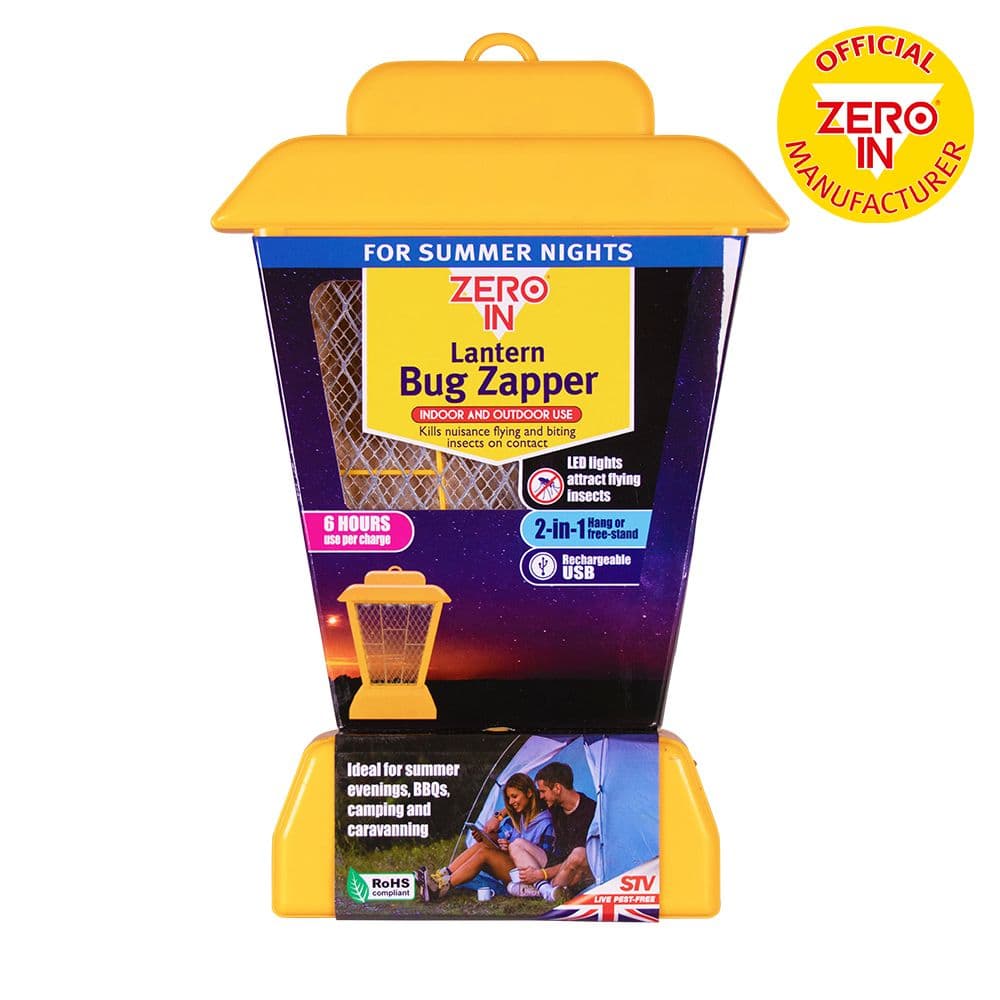 STV ZERO IN LANTERN RECHARGEABLE BUG ZAPPER