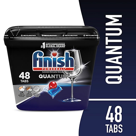 FINISH QUANTUM D/WASHER TABS 48'S image