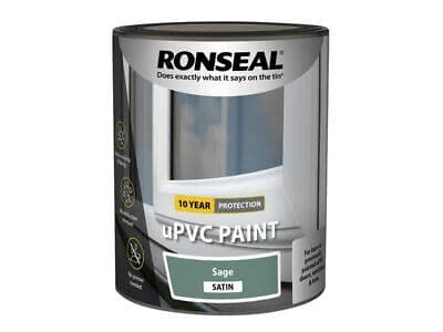 Ronseal UPVC PAINT SAGE SATIN 750ml 