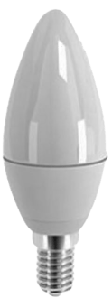 Powerplus 3002-6w Led Candle Bulb 6000k E14 Blister 240v image