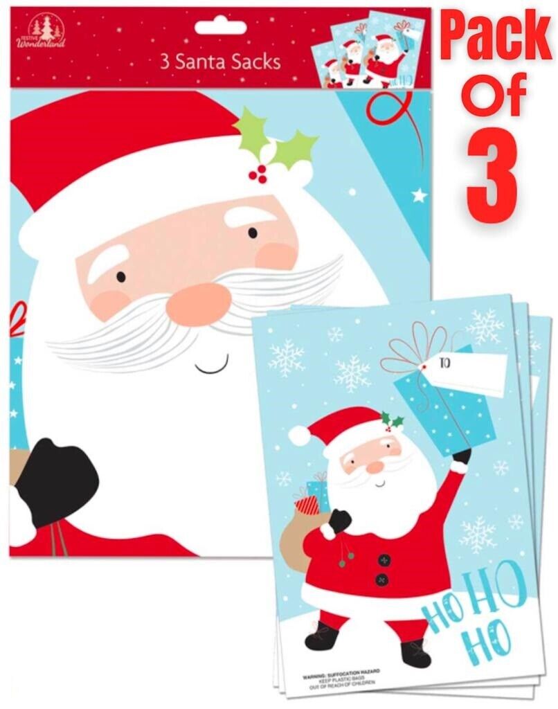 Tallon Gift bag XMAS Trad Santas Midi image