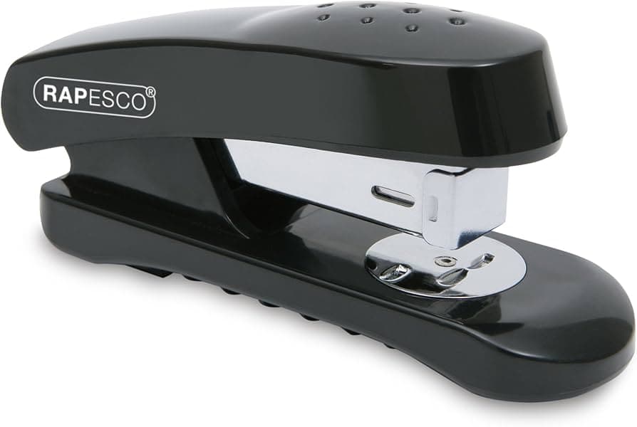 RAPESCO SNAPPER HALF STRIP STAPLER- BLACK 