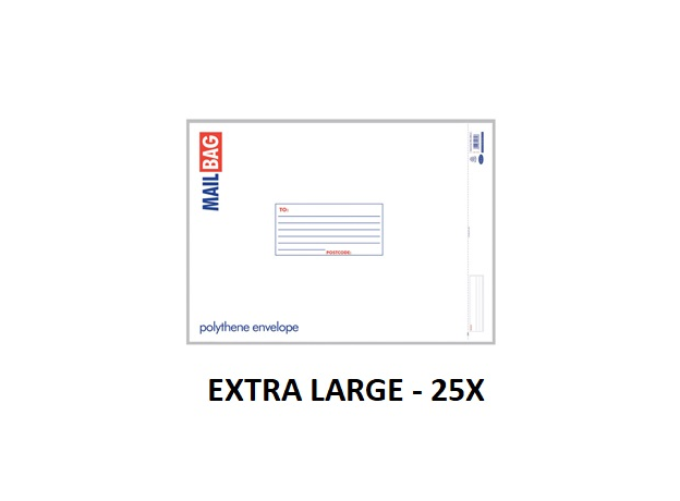 County Polythene Mail Bags - Ex Large 42 X 50cm image