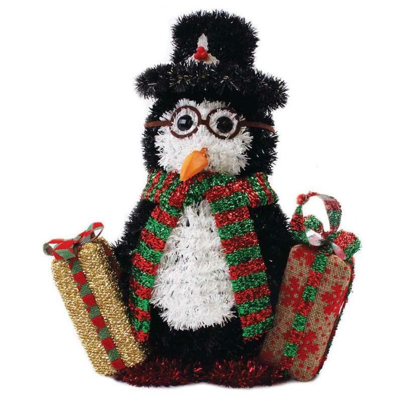 Tallon Large Tinsel Penguin