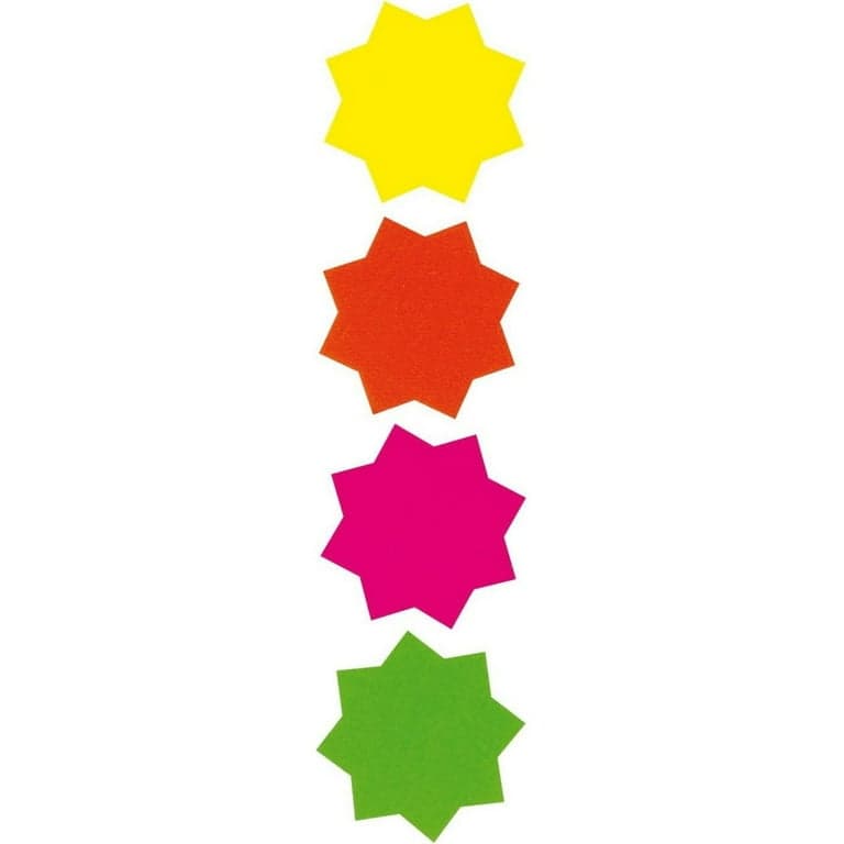County Fluorescent Shapes