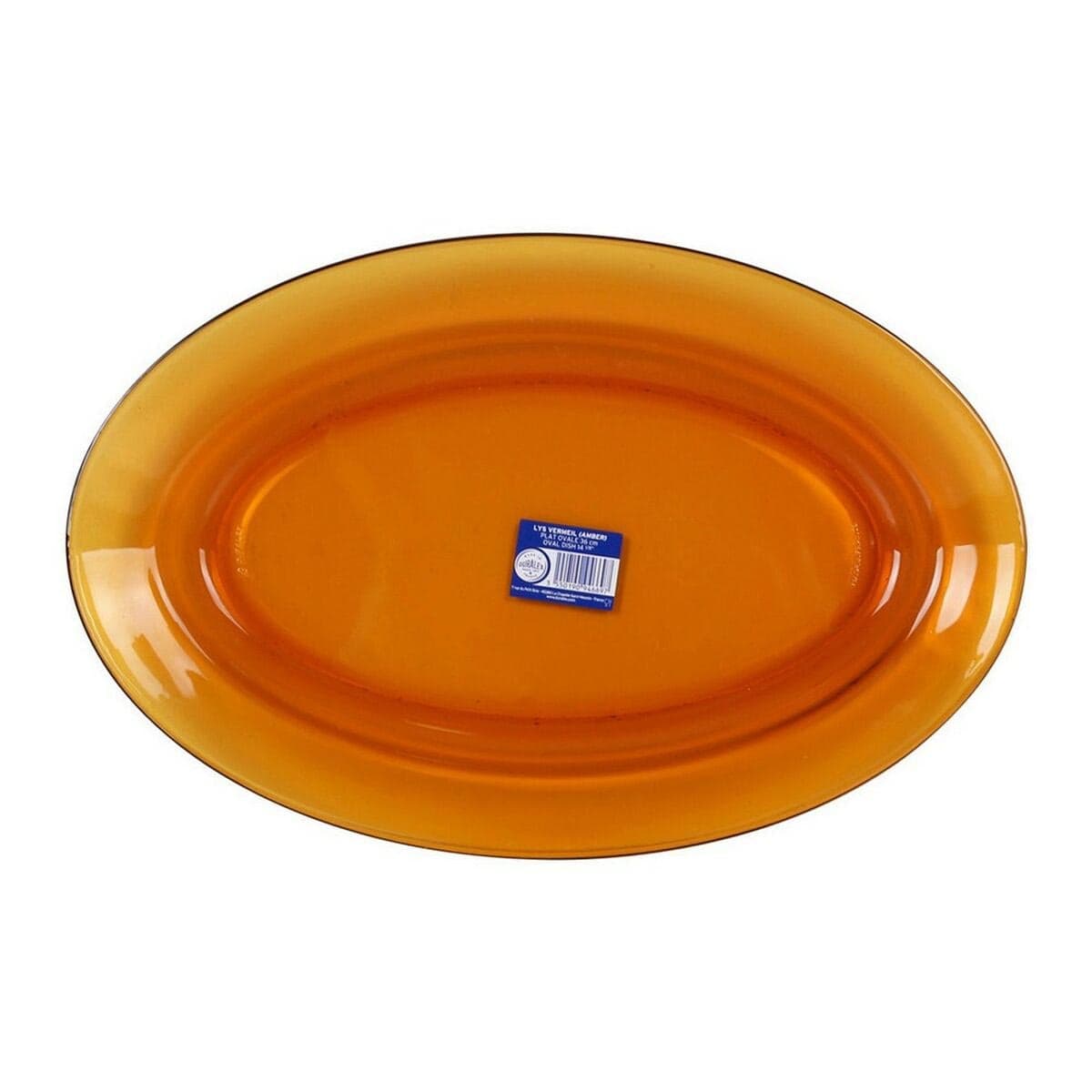 DURALEX LYS OVAL PLATTER 36CM	


