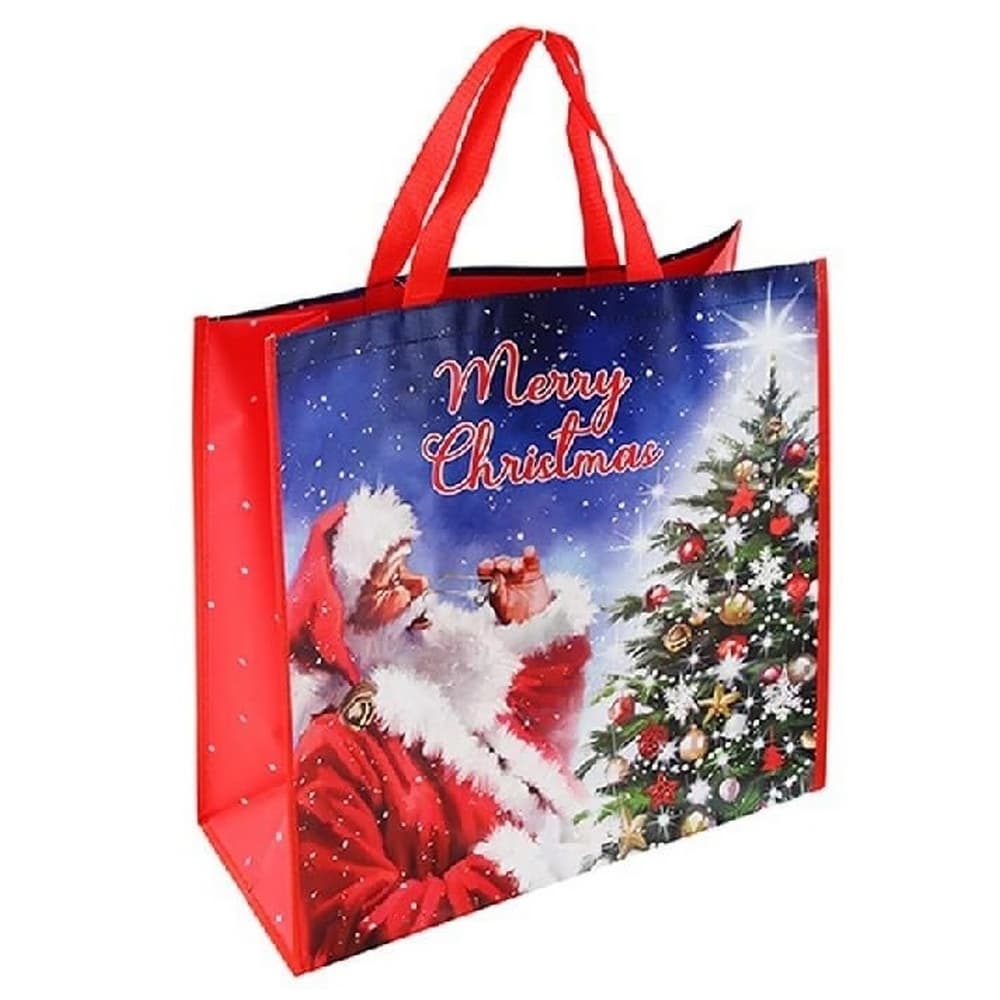 EUROWRAP  Trad santa jumbo sq pp woven48 image