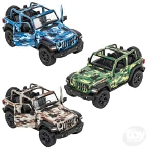 Kandy Toys Die Cast 2018 Jeep Wrangler Camo