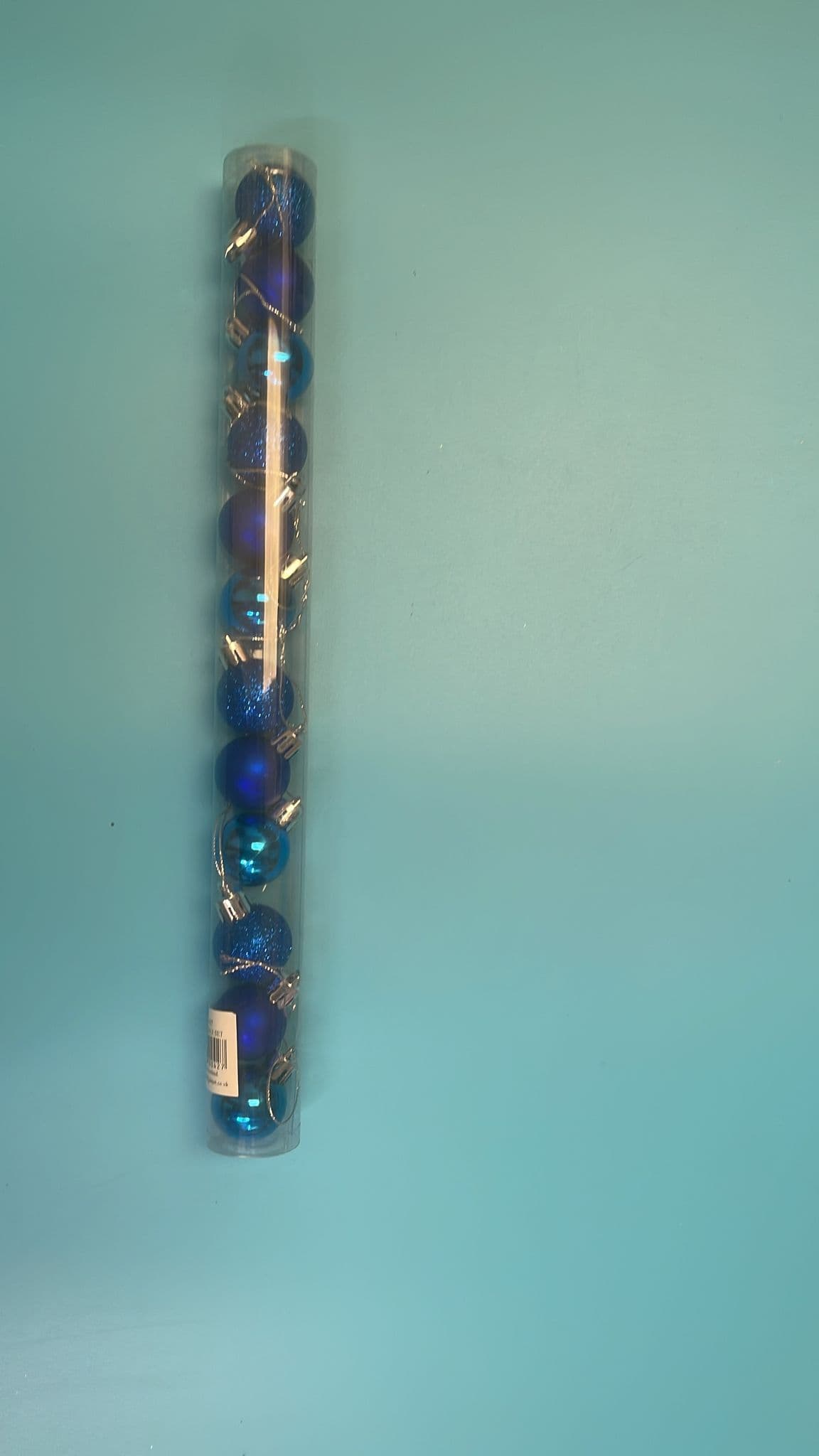 D2G 3CMX12 Baubles  Blue