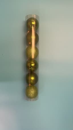 D2G 8CMX6 Baubles  Dark Green 1