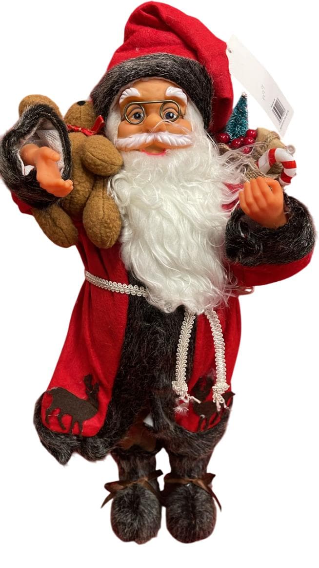 D2G Standing Xmas Santa 45cm