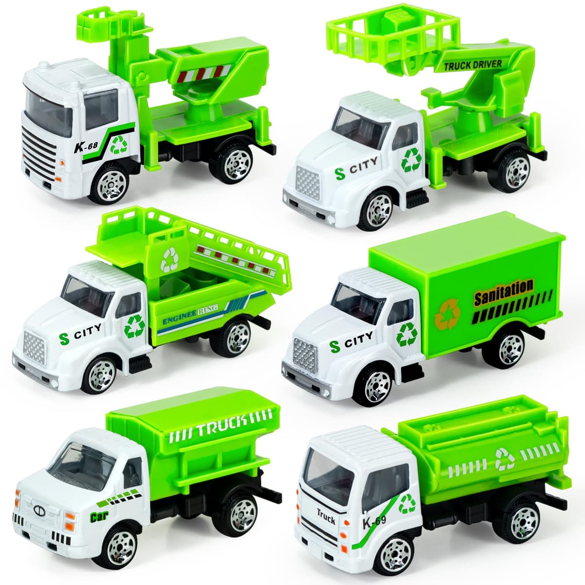 Kandy Toys My Mini Vehicles 6 Pack