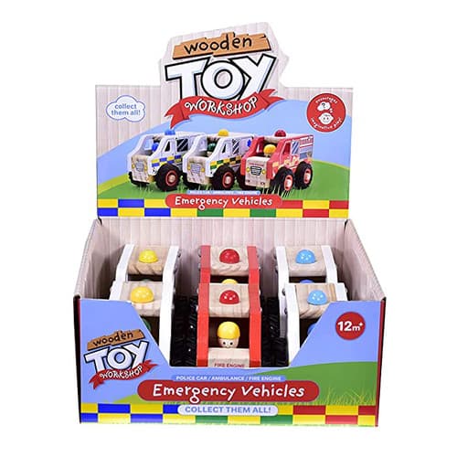 Kandy Toys My 5pc Pull Back Emergency Vehicle