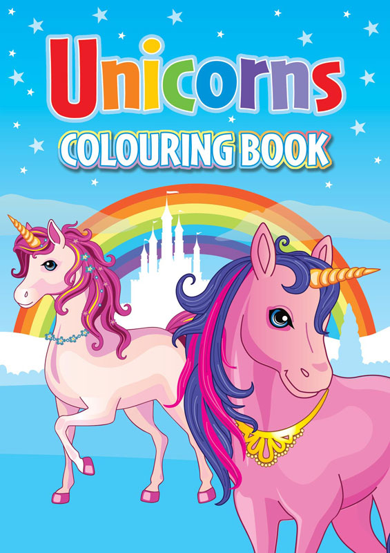 Unicorns Colouring Book 3 image