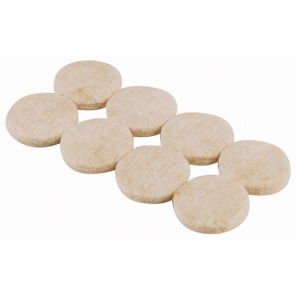 Select Felt Gard Pads - Round 25mm (1") PK16
