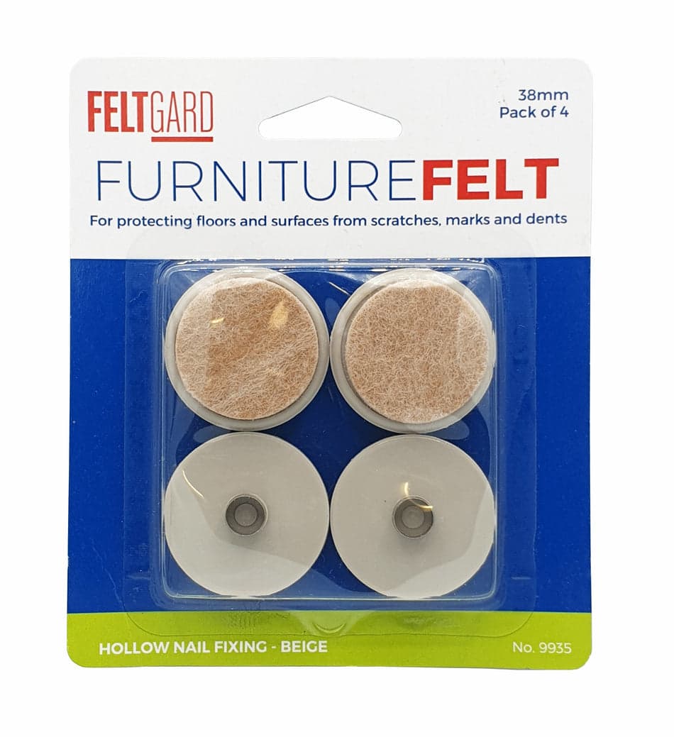 Select Felt Gard Pads - Round 38mm (1 1 /2") PK8