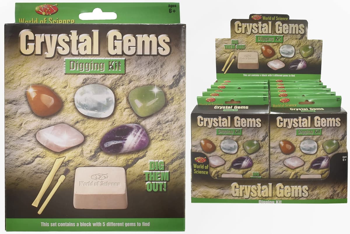 Kandy Toys Crystal Gems Dig Out The Gems