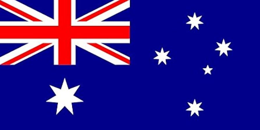 Australia Flag 5x3ft With Eyelets image