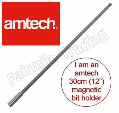 Am-tech 300Mm (12'') Magnetic Bit Holder
