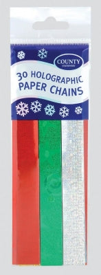 County 30 Paper Chains Holographic image